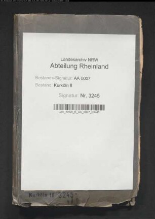 Beschwerden des westfälischen Landtags wegen Verstößen gegen die Judenordnung; Einschärfung der Judenordnung von 1700; Beschwerde der westfälischen Judenschaft gegen das geplante Verbot des Früchtehandels; Ergänzungen der Judenordnung; Druck der Judenordnung von 1700; Verordnungen in Judenangelegenheiten