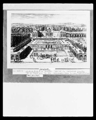 Das Schloss von Meudon: Schlosspark mit Grotte