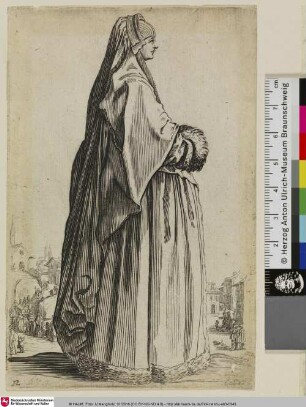 [La Noblesse: Dame; Der Adel Lothringens: Die Dame mit dem großen Umhang]