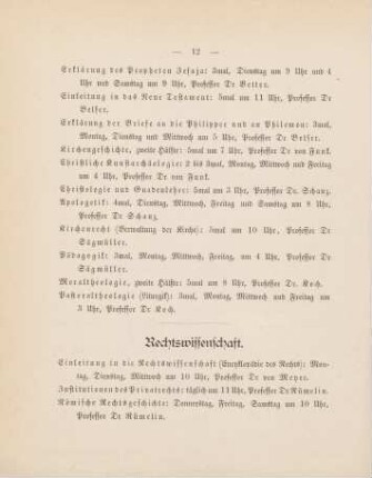12-14, Rechtswissenschaft