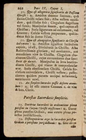 262-265, Potestas Sacerdotis simplicis; ...