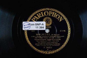 Walküre : I. Akt, 3. Szene, Liebesduett Sieglinde-Siegmund: "Der Männer Sippe saß hier im Saal" / (R. Wagner)