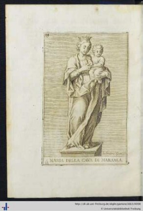 XVI. Imago Dei Matris Marsalensis - XX. Diva Virgo Catanensis.