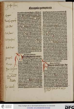 Peremptoria exceptio est que probata perimit causam et intentionem actoris...