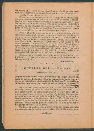 ¡Guesusa del alma mia!