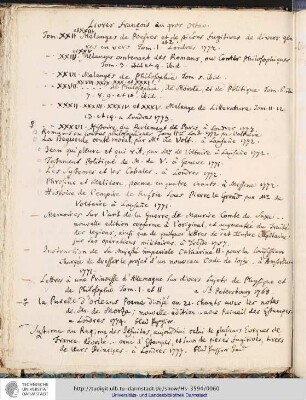 Livres français en gros octav