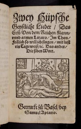 15-22, Zwey hüpsche Geystliche Lieder