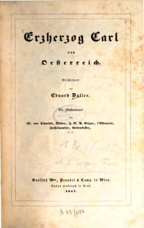 Erzherzog Carl von Österreich