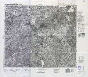 Reichskarte: Großblatt 37 Prenzlau-Pasewalk-Friedland i. M.
