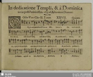XXVII. O quam metuendus est locus iste