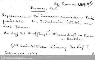 Literatura Germanica recentior B 2884,16.e
