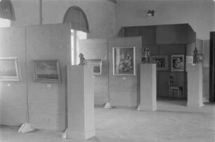 Ausstellungseröffnung des Arbeitskreises sorbischer bildender Künstler in Crostwitz. : Wotewrjenje wustajeńcy koła serbskich tworjacych wuměłcow w Chrósćicach..