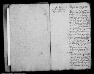 Testamentsakte des Johann Christ. Voigt sen.