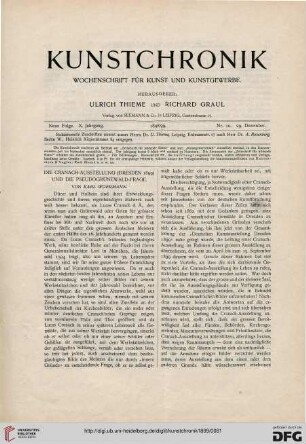 Heft 10 (29. Dezember 1898)