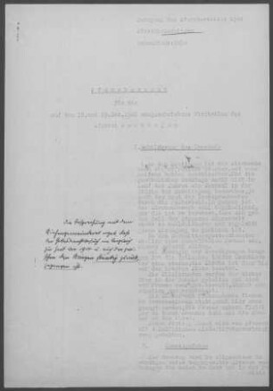 Gechingen: Pfarrbericht 1948