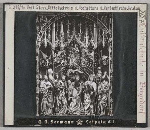 Veit Stoss: Krakau, Mittelschrein des Hochaltars der Marienkirche (Reihe AK XII/10)
