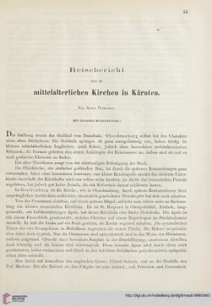 11: Reisebericht über die mittelalterlichen Kirchen in Kärnten
