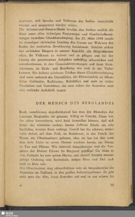 Der Mensch Des Berglandes