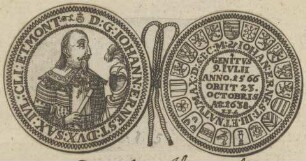 Bildnis von Iohann Ernestus, Herzog von Sachsen-Eisenach
