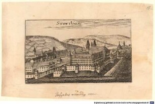 Abbildungen von Augustinerklöstern, Nr. 18: Augustinerchorherrnstift Vorau/Steiermark - BSB Cod.icon. 207 m(18