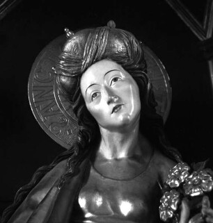 Schnitzaltar — Die heilige Margarete