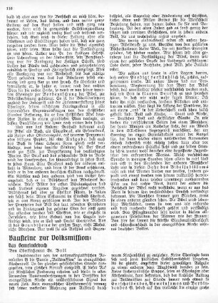 Bausteine zur Volksmission : Das Gemeindebuch