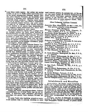 Album Professorum Academiae Turicensis