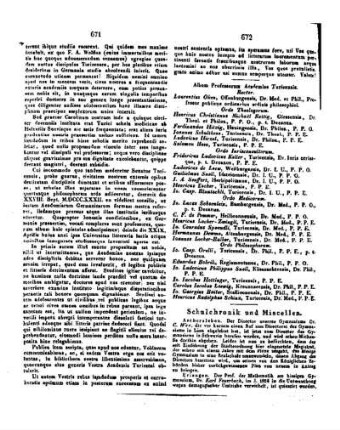 Album Professorum Academiae Turicensis