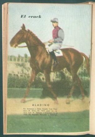 El crack: Aladino, por Asturiano y Doña Brígida. Con Francisco M. Ortiz. [...] - [Fotografía]