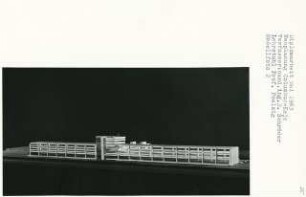 Neuplanung Columbus-Kaje, Bremerhaven-Überseehafen (Diplomarbeit bei Peter Poelzig): Modellfoto