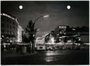 Berlin, Kurfürstendamm bei Nacht