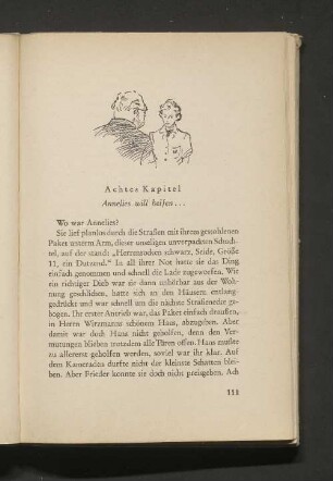 Achtes Kapitel Annelies will helfen...