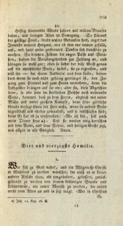 Vier und vierzigste Homilie