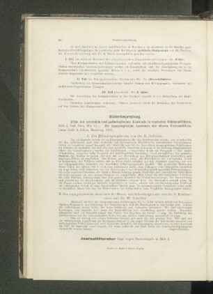 Bücherbesprechung.