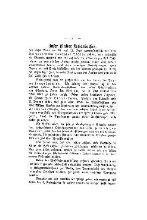 Unser fünfter Ferienkursus