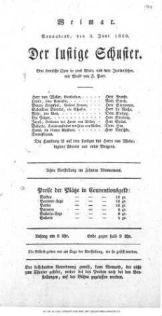 Der lustige Schuster