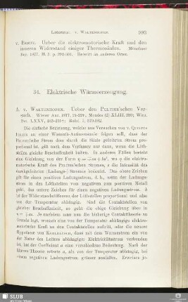 34. Elektrische Wärmeerzeugung
