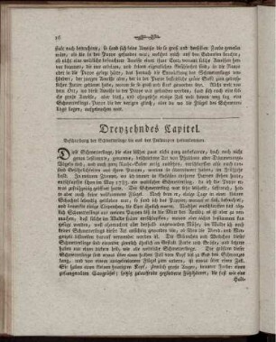 Dreyzehndes Capitel. - Achtzehntes Capitel.
