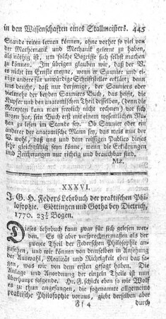 Lehrbuch der praktischen Philosophie.