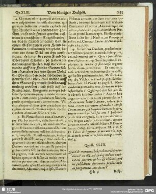 Quaest. XLIII. Quid de Monomachia probatoria tenendum? ...