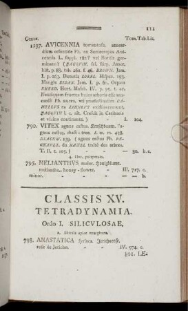 Classis XV. Tetradynamia.