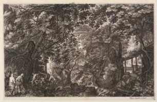 Waldlandschaft Aus: Acht Szenen aus Böhmen