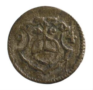 Münze, Pfennig, 1594