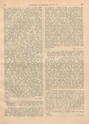 282 [Rezension] Fichte, Johann Gottlieb, Über den Unterschied des Geistes und des Buchstabens in der Philosophie