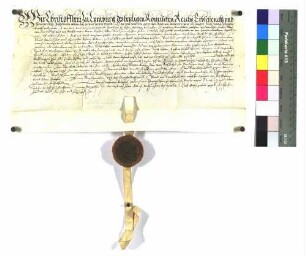Christof von Limpurg belehnt Bastian Köderer von Münster mit den in U 340 aufgeführten Lehen, die er erkauft hat von Hans Weller daselbst.