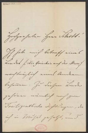 Brief an B. Schott's Söhne : 30.06.1888