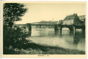 Grimma. Muldenbrücke