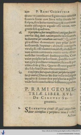 Liber XVI. De Circuli Segmentis