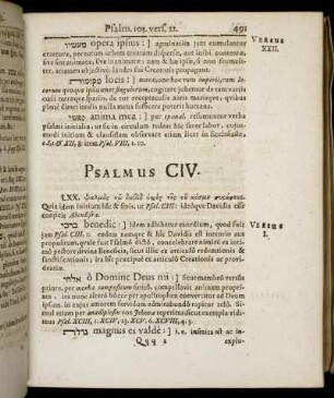 Psalmus CIV.