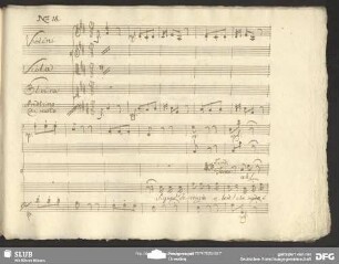 Cavatina: "Signor Terenzio e ben"